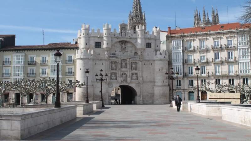 El Arco de Santa María, en Burgos
